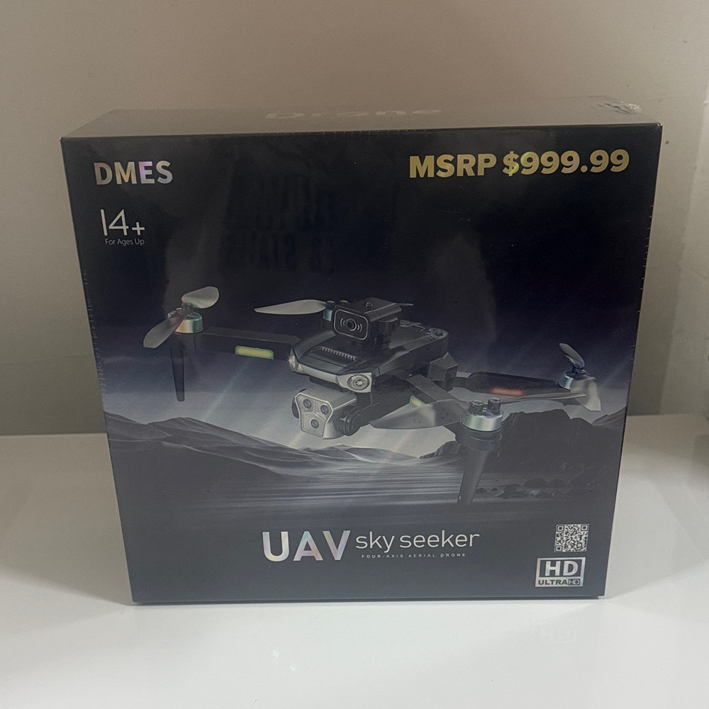 UAV Sky Seeker Drone - Black